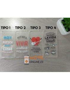 Funda de gel con dibujos para Huawei P8