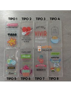 Funda de gel con dibujos para Huawei P8 Lite