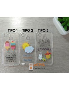 Funda de gel con dibujos para Huawei P8 Lite Smart