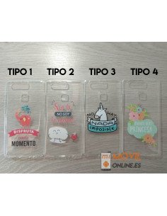 Funda de gel con dibujos para Huawei P9
