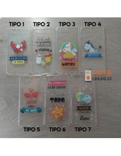 Funda de gel con dibujos para Huawei P10 Plus