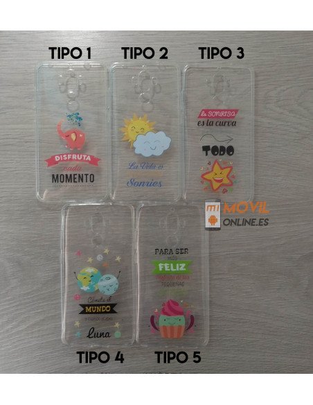Funda de gel con dibujos para Huawei Mate 9