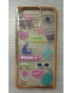 Funda de gel con dibujos para Huawei P9