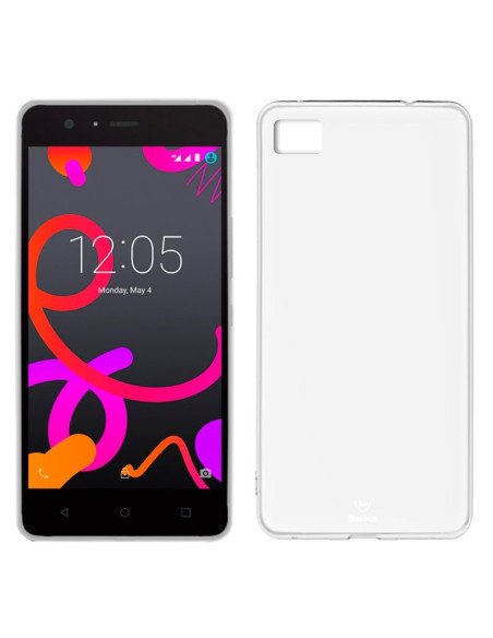 Funda transparente para BQ Aquaris M 2017