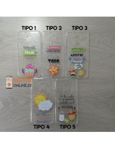 Funda de gel con dibujos para BQ Aquaris V