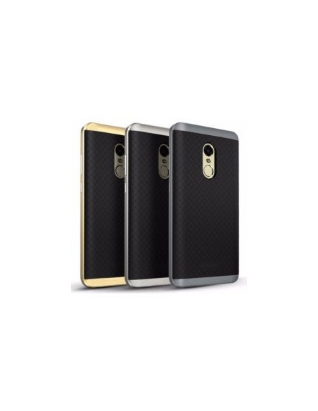 Funda gel con borde aluminio para Xiaomi Note 3
