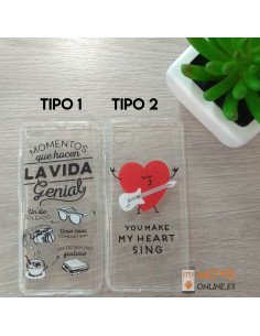 Funda de gel con dibujos para Xiaomi Mi5