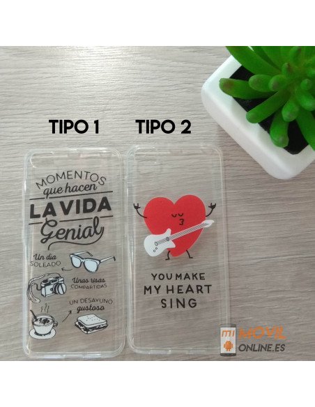 Funda de gel con dibujos para Xiaomi Mi5