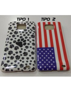 Funda de dibujos para Samsung Galaxy S2