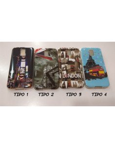 Funda de gel con dibujos para Samsung Galaxy S5