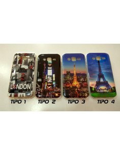 Funda de gel con dibujos para Samsung Galaxy J5