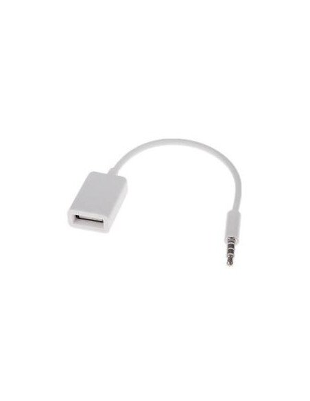 Adaptador USB Hembra a Jack 3.5