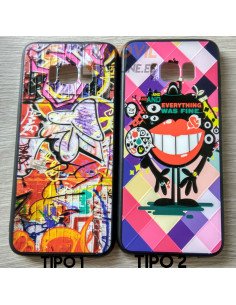Funda de dibujos para Samsung Galaxy S8