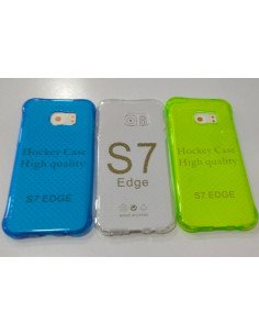 Funda de gel anti golpes para Samsung Galaxy S7 Edge