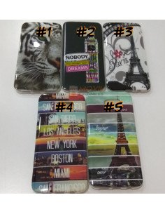 Funda de gel con dibujos para Samsung Galaxy S7 Edge