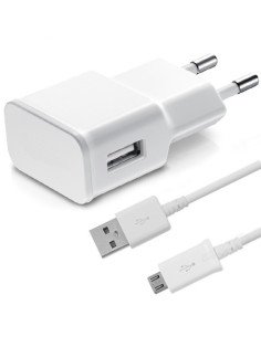 Cargador 2en1 micro USB 2A