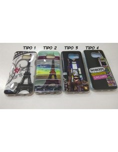 Funda de gel con dibujos para Samsung Galaxy S7