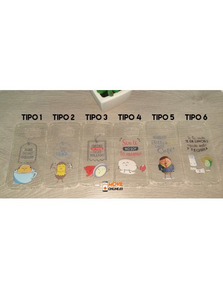 Funda de gel con dibujos para Samsung Galaxy S6 Edge