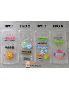 Funda de gel con dibujos para Samsung Galaxy S8 Plus