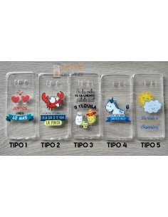 Funda de gel con dibujos para Samsung Galaxy S8 Plus