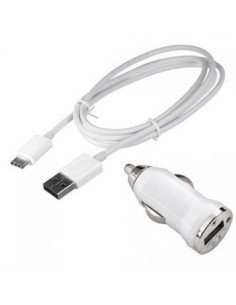 Cargador 2en1 de coche Tipo C (CALIDAD)