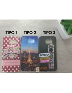 Funda de gel con dibujos para Samsung Galaxy S6