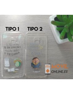 Funda de gel con dibujos para Samsung Galaxy S7