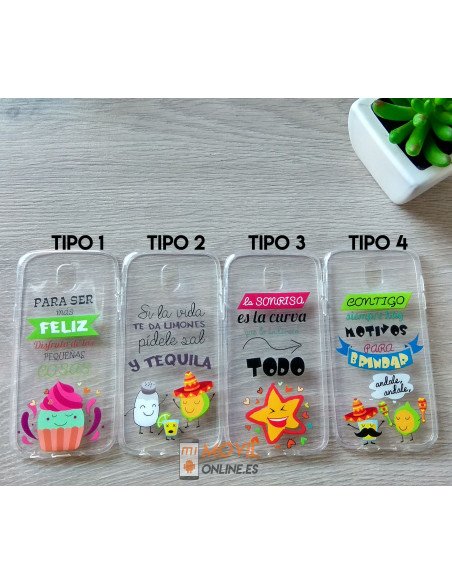 Funda de gel con dibujos para Samsung Galaxy J5 2017