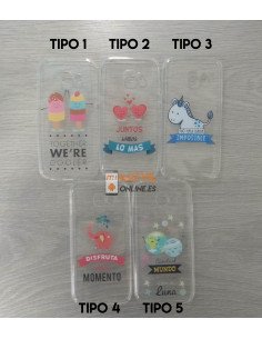 Funda de gel con dibujos para Samsung Galaxy A5 2017