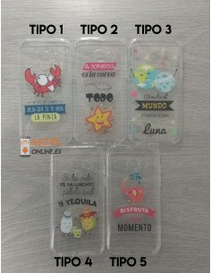 Funda de gel con dibujos para Samsung Galaxy A3 2017