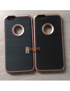 Funda con bordes de aluminio para iPhone 7 Plus / 8 Plus