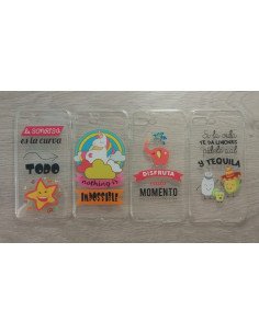 Funda de gel con dibujos para iPhone 7 Plus / 8 Plus