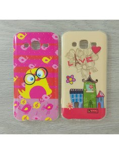 Funda de gel con dibujos para Samsung Galaxy J5