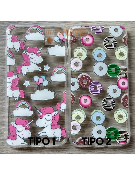 Funda de gel con dibujos para iPhone 7 / 8 / SE 2020