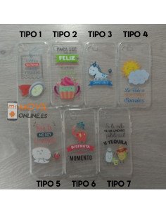 Funda de gel con dibujos para iPhone 7 / 8 / SE 2020