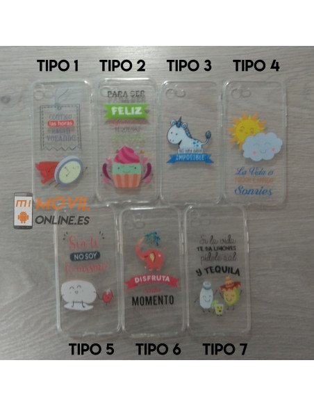 Funda de gel con dibujos para iPhone 7 / 8 / SE 2020