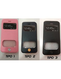 Funda de libro para iPhone 5 / 5S / SE