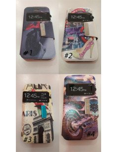 Funda de libro para iPhone 5 / 5S / SE