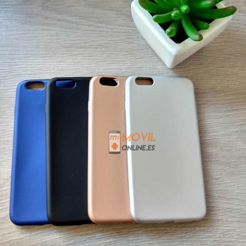 Funda de gel mate para iPhone 6 Plus / 6S Plus