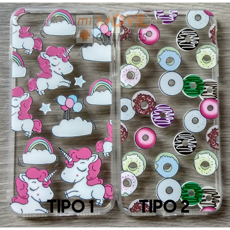 Funda de gel con dibujos para iPhone 6 Plus / 6S Plus