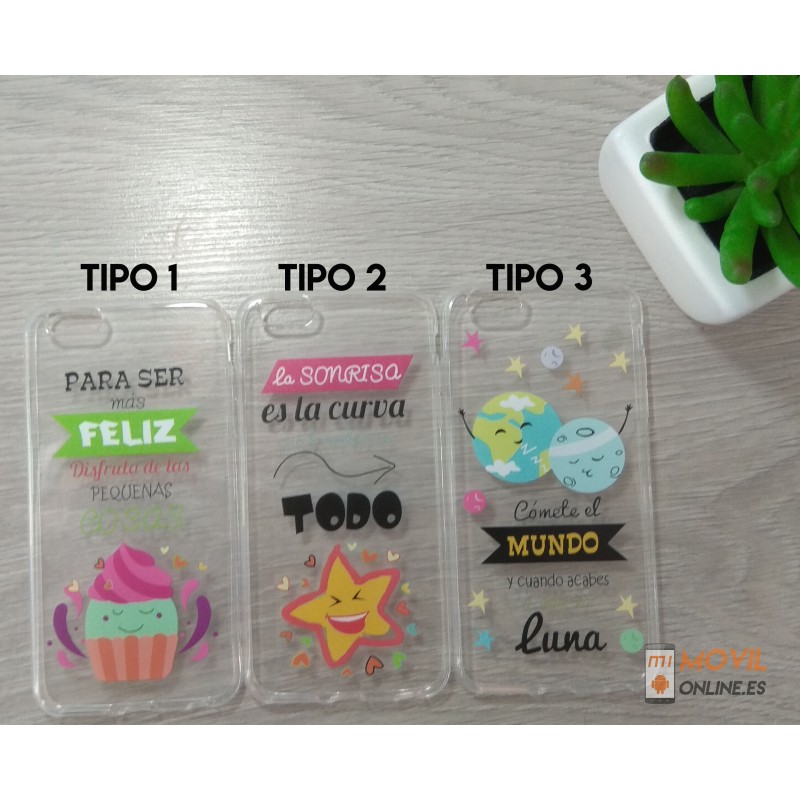 Funda de gel con dibujos para iPhone 6 Plus / 6S Plus