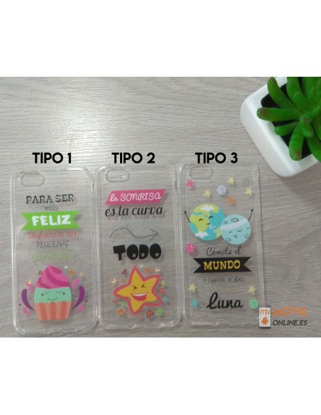 Funda de gel con dibujos para iPhone 6 Plus / 6S Plus