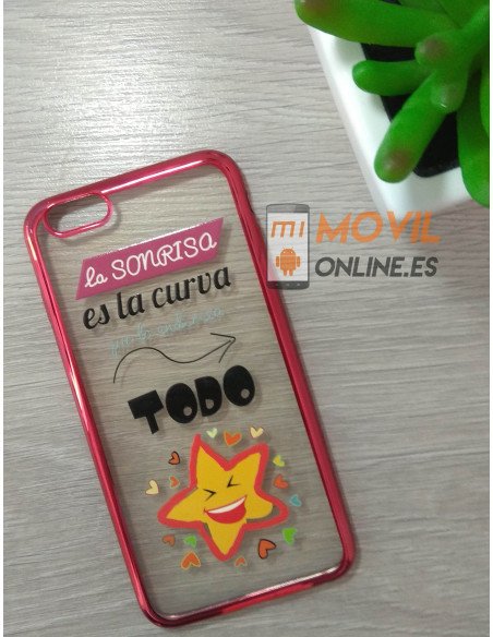 Funda de gel con dibujos para iPhone 6 Plus / 6S Plus