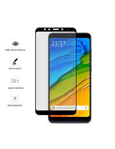 Cristal templado completo para Xiaomi Redmi 5