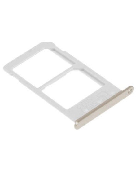 Bandeja Dual SIM dorada para Samsung Galaxy Note 5 / N920