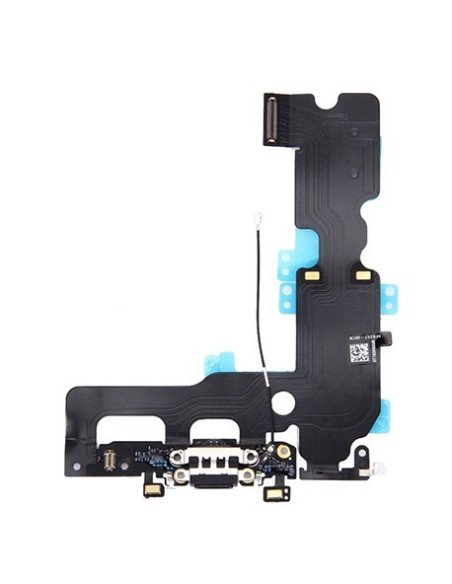 Circuíto flex con conector de carga negro para iPhone 7