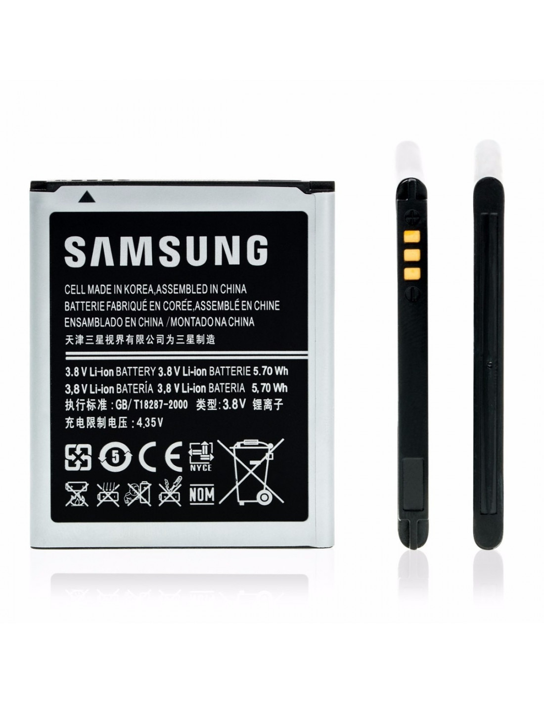 elegante telar semilla Bateria original para Samsung S3 Mini