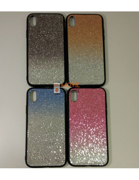 Funda de gel con brillantes para iPhone 7 Plus / 8 Plus