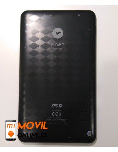 Carcasa trasera negra para SPC FLOW 7