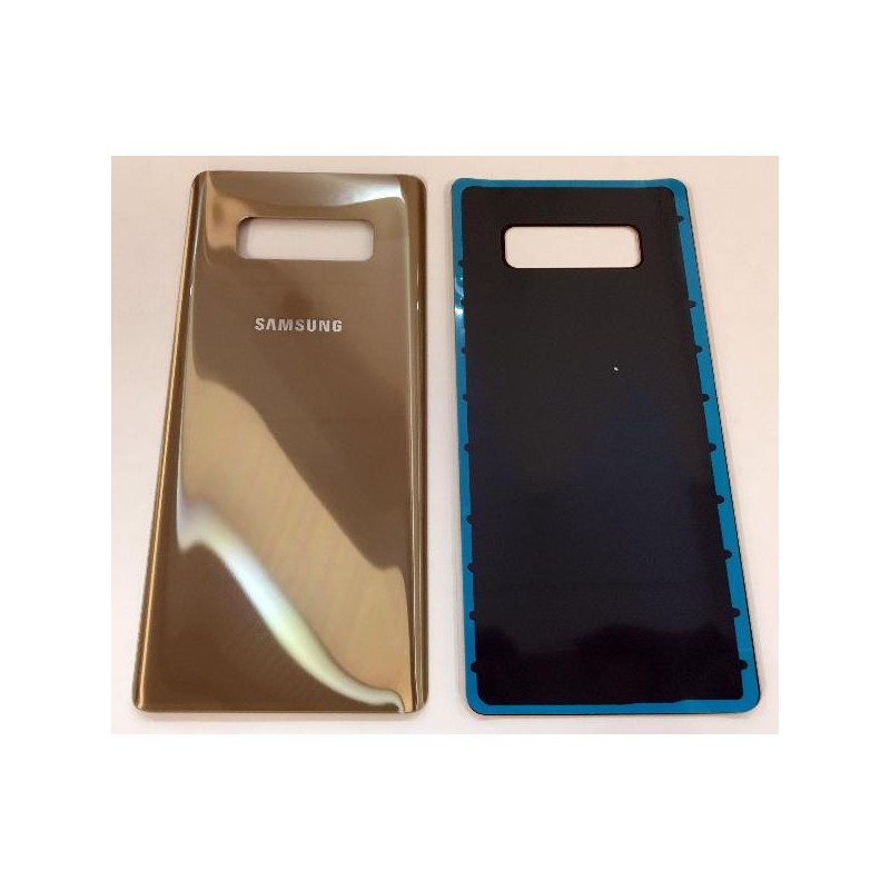 Tapa trasera para Samsung Galaxy Note 8 N950F Dorada